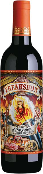 Вино "Фрікшоу Зінфандель" чер. сухе Майкл Девід 0.75л